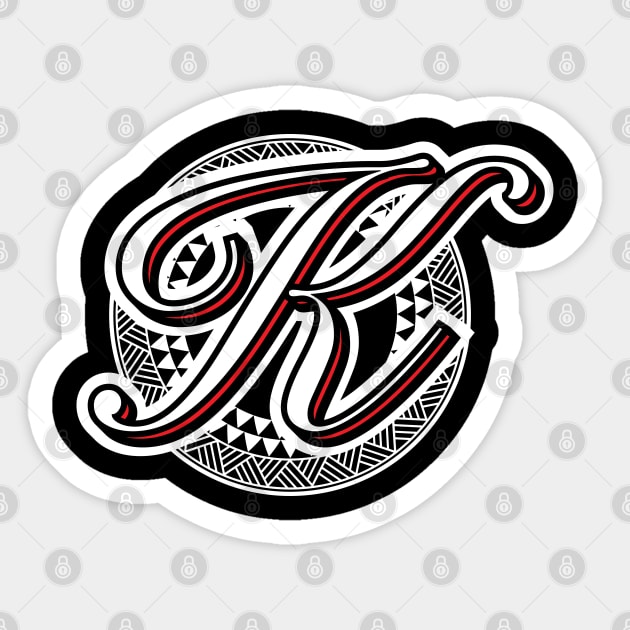 Letter K Sticker by EndStrong